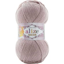 Alize Coton Gold (1 Adet) 592 Puslu Lila Amigurumi El Örgü Ipliği