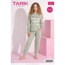 Tarık Kız Çocuk Fiyonk Detaylı Interlok /mevsimlik Pijama Takım