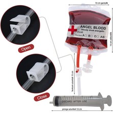 Pandoli Halloween Ithal 75 ml  Dekor Amaçlı Şırıngalı Yapay Kan Zombie Şaka Kanı 1 Adet