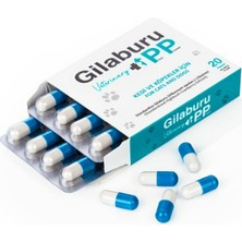 Gilaburu Plus Power (Pp) Vet 20 Kapsül - Kedi ve Köpekler Için Idrar Yolu, Böbrek Taşı ve Kum Düşürücü Ekstrakt