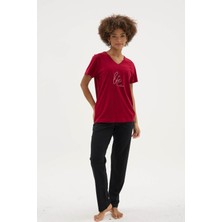 Purificado %100 Pamuk Yeni Sezon Kadın Modern Pijama Takımı