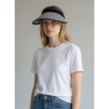 Gullfoss Kazayağı Desenli Siperlik Ayarlanabilir Vizör Şapka