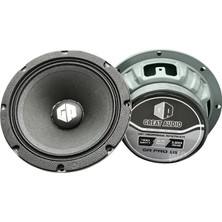 Great Audıo Gr-16 Pro Oto Midrange 16CM 400 Watt Kapaklı 2 Adet