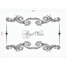 Özgürce Suya Dayanıklı Beyaz Kağıt Paspas, 32X45 Cm, 100 Adet