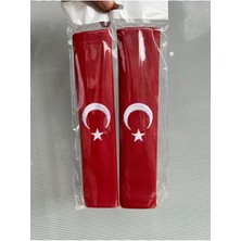 Özgürce Türk Bayraklı Emniyet Kemer Pedi Tüm Modeller Için Güvenli ve Konforlu