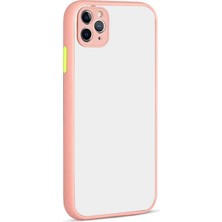 Büşra Ayhan iPhone 11 Pro Max Uyumlu Bsay Hux Kapak-Pembe