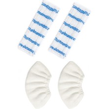 Rovexa Mogotech MG-101 Buharlı Temizlik Makinesi 4lü Mop Seti (Yerli Üretim)