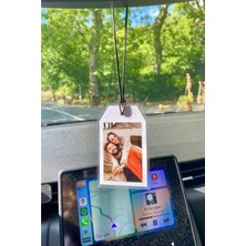 Özgürce Kişiye Özel Fotoğraflı Araba Süsü, Sevgi ve Özel Anlar Için