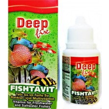 Deep Fix Fishtavit Multivitamin Akvaryum Balık Vitamini 30 ml