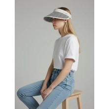 Gullfoss Kazayağı Desenli Siperlik Ayarlanabilir Vizör Şapka