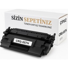 Sizinsepetiniz CRG-057H Çipsiz Muadil Toner Canon I-Sensys LBP223DW MF446X MF449X Için