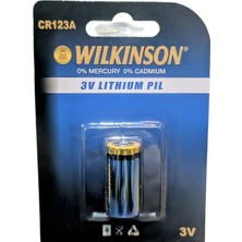 Wilkinson Lithium Beeper Ferma Tasması Pili CR123A