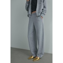 Suud Collection Gri Salted Lastikli Eşofman