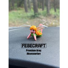 Özgürce Yeşil Kanatlı Peri Araç Içi Süsleme ve Dekorasyon Aksesuarı