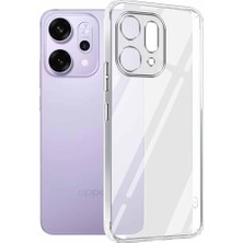 Prolysus Oppo RENO14 Pro Kılıf Kamera Korumalı Şeffaf Yumuşak Silikon Kılıf