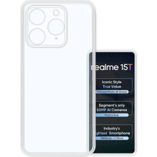 Prolysus Realme 15T Kılıf Kamera Korumalı Şeffaf Yumuşak Silikon Kılıf