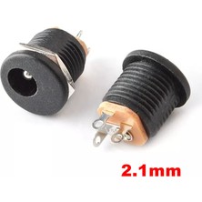 Maroces MR-257 Dc Şase 2.1mm Yuvarlak Somunlu 5.5x2.1mm