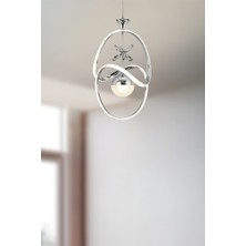 Ronisu Aydınlatma Halux Sarkıt LED Avize - Oturma Odası, Salon, Mutfak Uyumlu Şık Avize