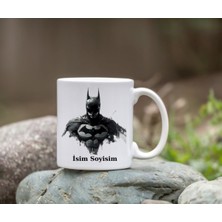 Safir Tasarım  Premium Beyaz Porselen Kupa - Kişiye Özel Batman