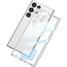 Prolysus Samsung Galaxy S26 Ultra Kılıf Kamera Korumalı Şeffaf Yumuşak Silikon Kılıf