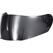 Gp Kompozit Gp Nero MKS004 Uyumlu Motosiklet Kask Vizör Aynalı Gri