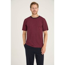 Kly Erkek O.yaka Pijama Takımı Konforlu Uyku Modern Tasarım