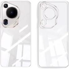 Prolysus Huawei Pura 70 Ultra Kılıf Kamera Korumalı Şeffaf Yumuşak Silikon Kılıf