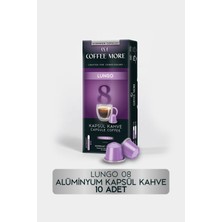 Coffee More 8 Lungo Kapsül Kahve 10 Kapsül