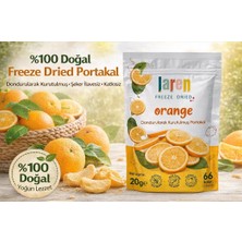Laren Freeze Dry Orange 20G | %100 Doğal Dondurularak Kurutulmuş Portakal | Şeker Ilavesiz | Katkısız | Sağlıklı Atıştırmalık | 66 Kcal