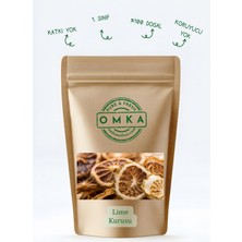 Omka Kurutulmuş Lime Limon Dilimleri – 25 gr | Katkısız, Doğal, Pratik Kullanım
