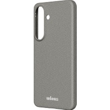 Galaxy S26 Plus Uyumlu Kılıf M-Safe Şarj Özellikli Velvet-Fluff Kaplama Wlons Adev Kapak Gri