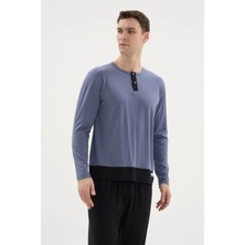 Kly %100 Pamuk Yeni Sezon Şık Tasarım Konforlu Hissettiren Erkek Pijama Takımı