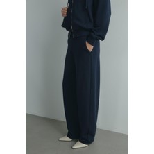 Suud Collection Lacivert Salted Lastikli Eşofman