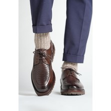 Faruk Balkanas Kalista Model Hakiki Natural Deri Casual Ayakkabı