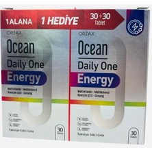 Ocean Daily One Energy 30+30 Tablet 1 Alana 1hediye- Yeni Ambalaj