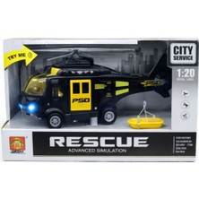 Nasyonel Toys Uzaktan Kumandalı Kurtarma Helikopteri – Rescue – Işıklı – Kutulu