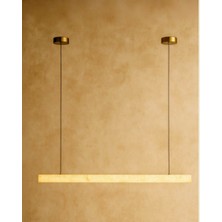 Cristalin Aydınlatma Marble LED Sarkıt Avize 90 cm