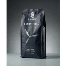 Aviator Coffee AVGAS 100LL %100 Arabica Single Origin Taze Kahve Çekirdek / Öğütülmüş 1000 Gr.