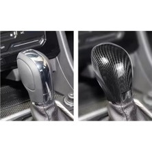 Şenyıldız Aksesuar Dsg Vites Topuzu Karbon Desenli Koruma Kılıfı Passat B8 B7 Golf 7 Leon 2013-2020 2.resime Bakınız