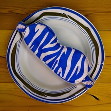 ICON SILK 'Sleep & Glow' %100 Saf Ipek Uyku Maskesi Göz Bandı (Blue Ripple)