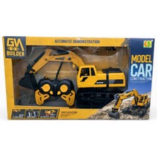 Nasyonel Toys Uzaktan Kumandalı Ekskavatör Oyuncak | Kepçeli Inşaat Aracı Rc Model