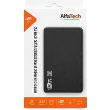 Alfatech At-Hdd3 USB 3.0 2,5″ Harici Hdd/ssd Kutu – Yüksek Hızlı Taşınabilir Depolama