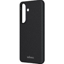 Galaxy S26 Uyumlu Kılıf M-Safe Şarj Özellikli Velvet-Fluff Kaplama Wlons Adev Kapak Siyah