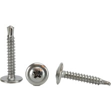 Std Demir Civata Pul Başlı (Sding) Rysb Akıllı Vida 3,9X13 mm (50 Adet)