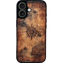 Scaleta Case iPhone 17 Uyumlu Korsan Tasarımlı Glossy Mat Siyah Silikon Telefon Kılıfı