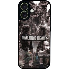Scaleta Case iPhone 17 Uyumlu The Walking Dead Tasarımlı Glossy Mat Siyah Silikon Telefon Kılıfı
