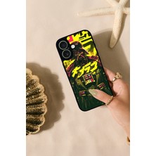 Scaleta Case iPhone 17 Uyumlu Darth Vader Tasarımlı Glossy Mat Siyah Silikon Telefon Kılıfı