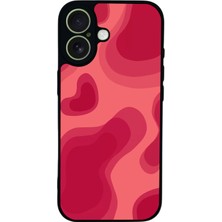 Scaleta Case iPhone 17 Uyumlu Art Tasarımlı Glossy Mat Siyah Silikon Telefon Kılıfı