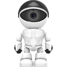 Renklime Robot Görünümlü Wi-Fi Bebek Kamerası
