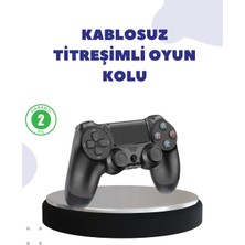 Renklime Kablosuz Titreşimli Oyun Kolu – Yüksek Hassasiyetli Analog Kontrol ve Ergonomik Tutma